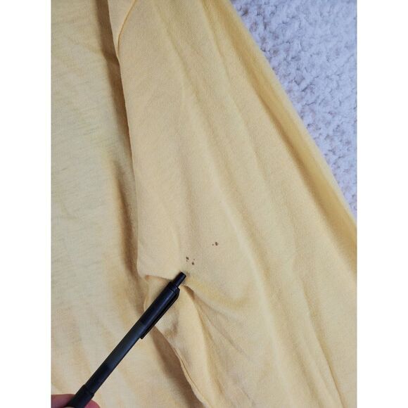 Vtg US Military Army Iceing Team LS Shirt Men XL Yellow Graphic 1984 HISS Duluth - Picture 7 of 11